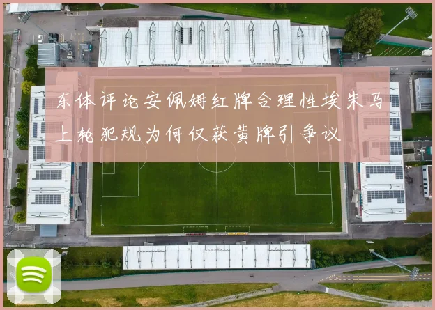 东体评论安佩姆红牌合理性埃朱马上轮犯规为何仅获黄牌引争议